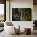 One Moment displayed as large-format fine art photography in a contemporary neutral interior.
